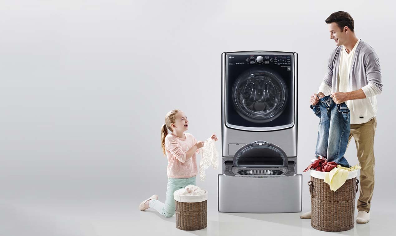 Washing Machine in the photo: LG Twin Wash 