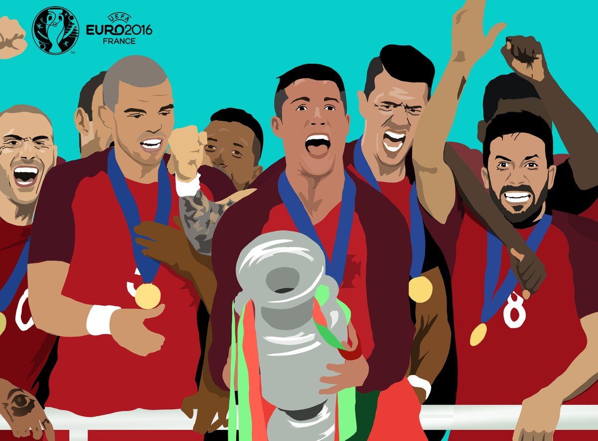 Portugal atau Perancis? Para figur publik ikut nonton Final Euro 2016