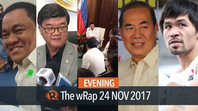 New Comelec chief, Maguindanao massacre, Pacquiao and McGregor | Evening wRap