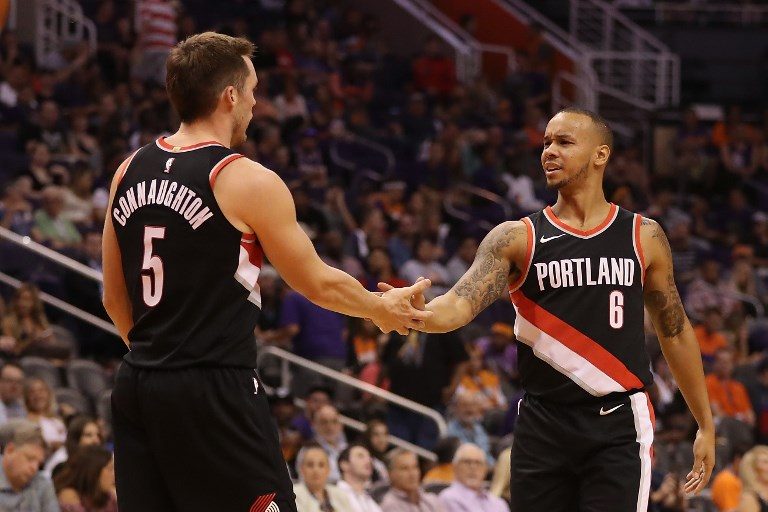 Shabazz Napier leads dramatic second half comeback for Blazers over 76ers