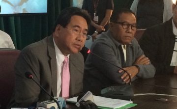 DELIBERATIONS. House ad hoc committee on the Bangsamoro chairperson Rufus Rodriguez says the committee is now in the midst of discussing provisions in the proposed Bangsamoro Basic Law that could be unconstitutional. Photo by Rappler  