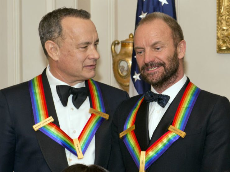 Sting, Tom Hanks, Al Green receive Kennedy Center Honors