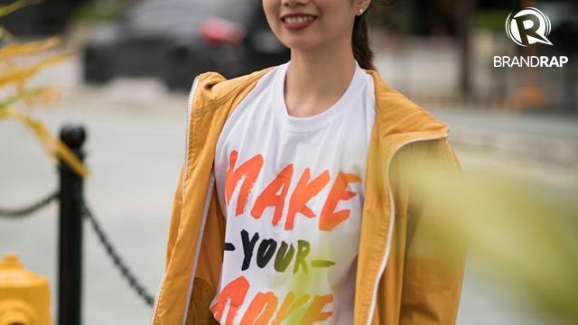 MAKE A STATEMENT. Rappler’s 'Make Your Move' shirt. Photo by Martin San Diego 