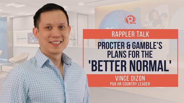 Rappler Talk: Procter & Gamble’s plans for the ‘better normal’