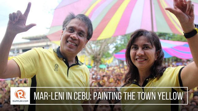 Mar-Leni in Cebu: Painting the town yellow
