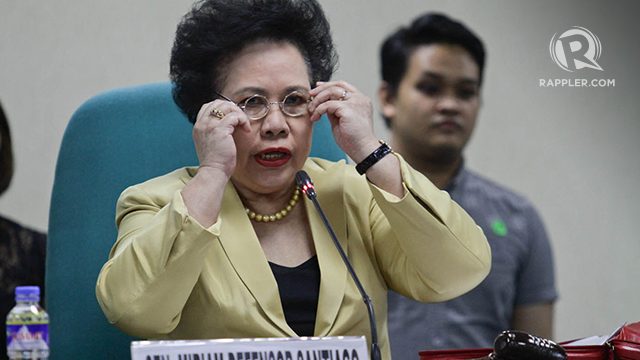 Miriam hits lopsided budget for DILG, other agencies
