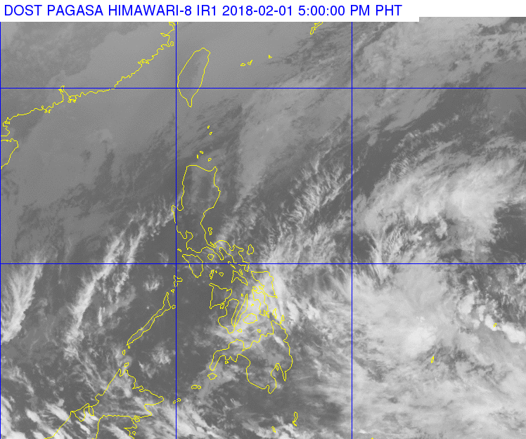 Scattered rains in Cagayan Valley on February 2