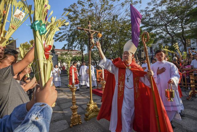 IN PHOTOS: Holy Week 2018 begins with Palm Sunday rites