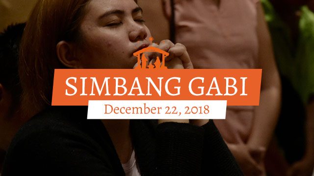 READ: Gospel for Simbang Gabi – December 22, 2018