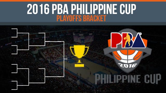 BRACKET: 2016 PBA Philippine Cup playoffs