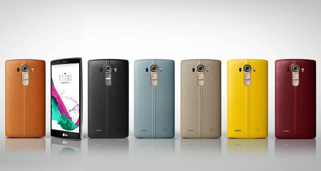 G4 IN LEATHER. Image from LG. 