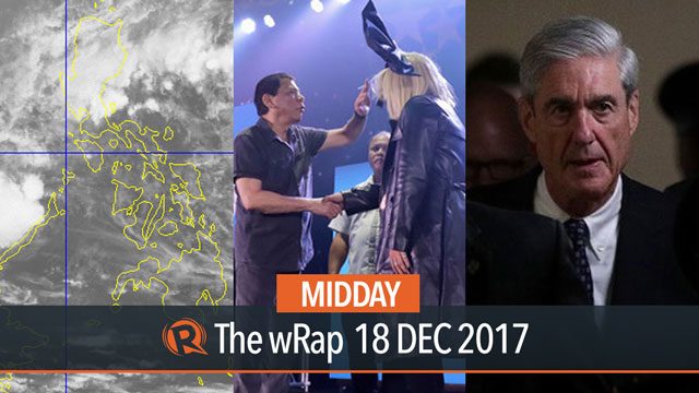 Tropical depression Urduja, Duterte on LGBT, Trump on Mueller | Midday wRap