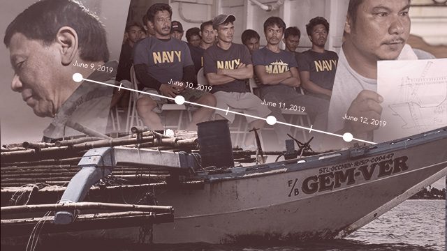 TIMELINE: Sinking of Filipino boat in West PH Sea by Chinese ship