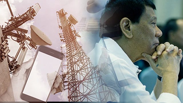Duterte grants franchise to Villar-owned telecom systems