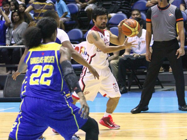 PBA commissioner on Pacquiao: ‘He’s not a basketball player, he’s a boxer’