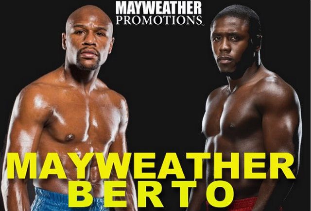 It's official: Mayweather to face longshot Berto on September 12