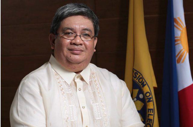Comelec Commissioner Luie Guia. Photo courtesy of Comelec 