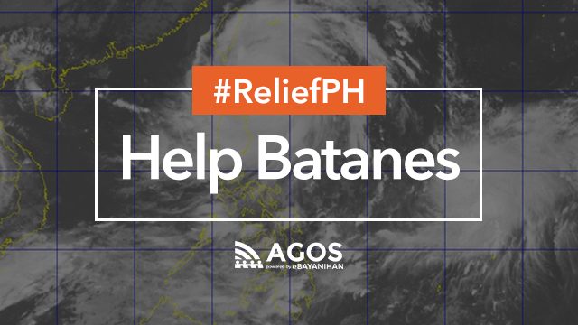 #ReliefPH: Batanes needs potable water, canned goods, fuel