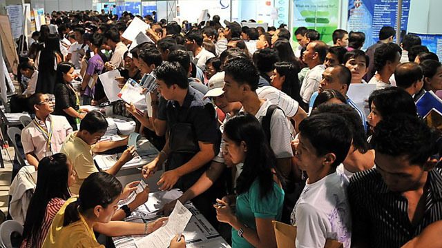 PH unemployment rate drops to record low 5.7%