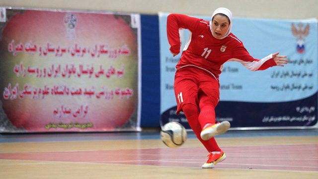 Iranian women’s futsal captain barred from AFC Cup by husband