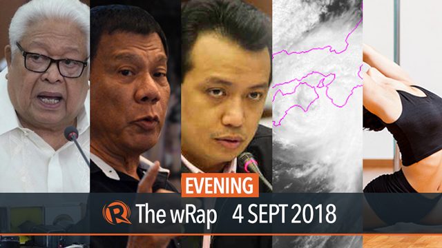 Trillanes amnesty, Malacañang on Trillanes, Typhoon Jebi | Evening wRap