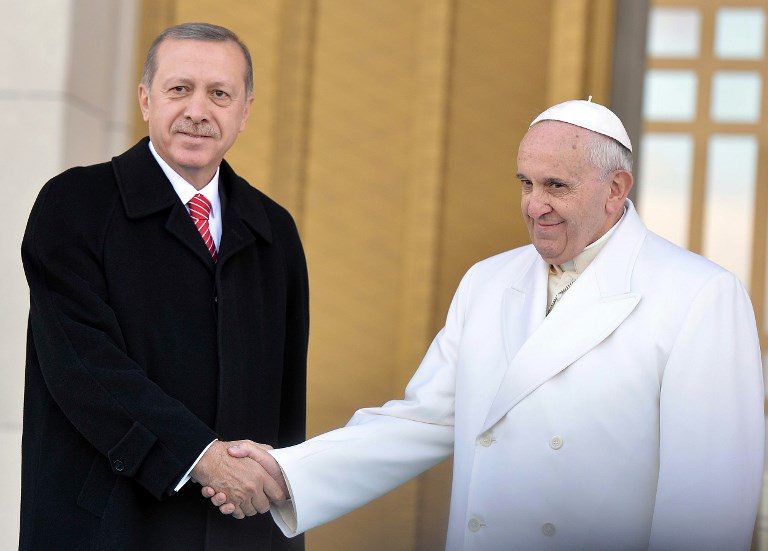 Turkish President Erdogan to visit Pope Francis on February 5
