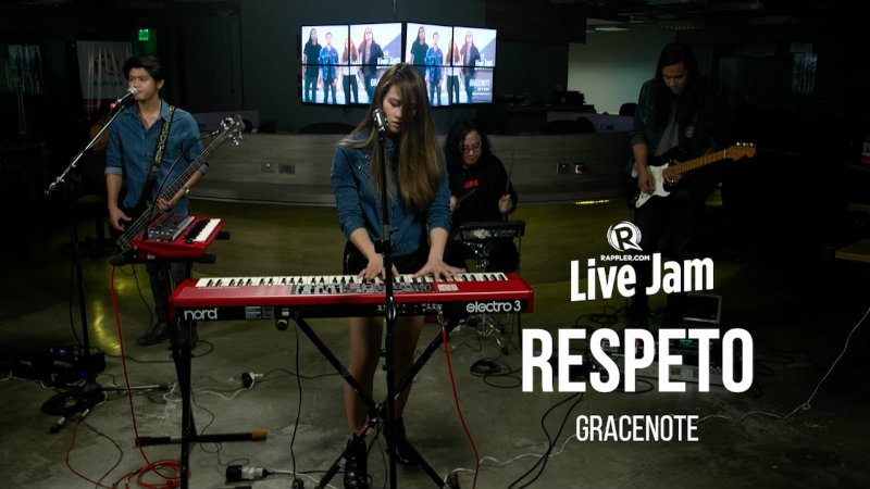 WATCH: Gracenote performs ‘Respeto’ on Rappler Live Jam