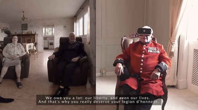 WATCH: British WWII veteran gets virtual tour of town he liberated