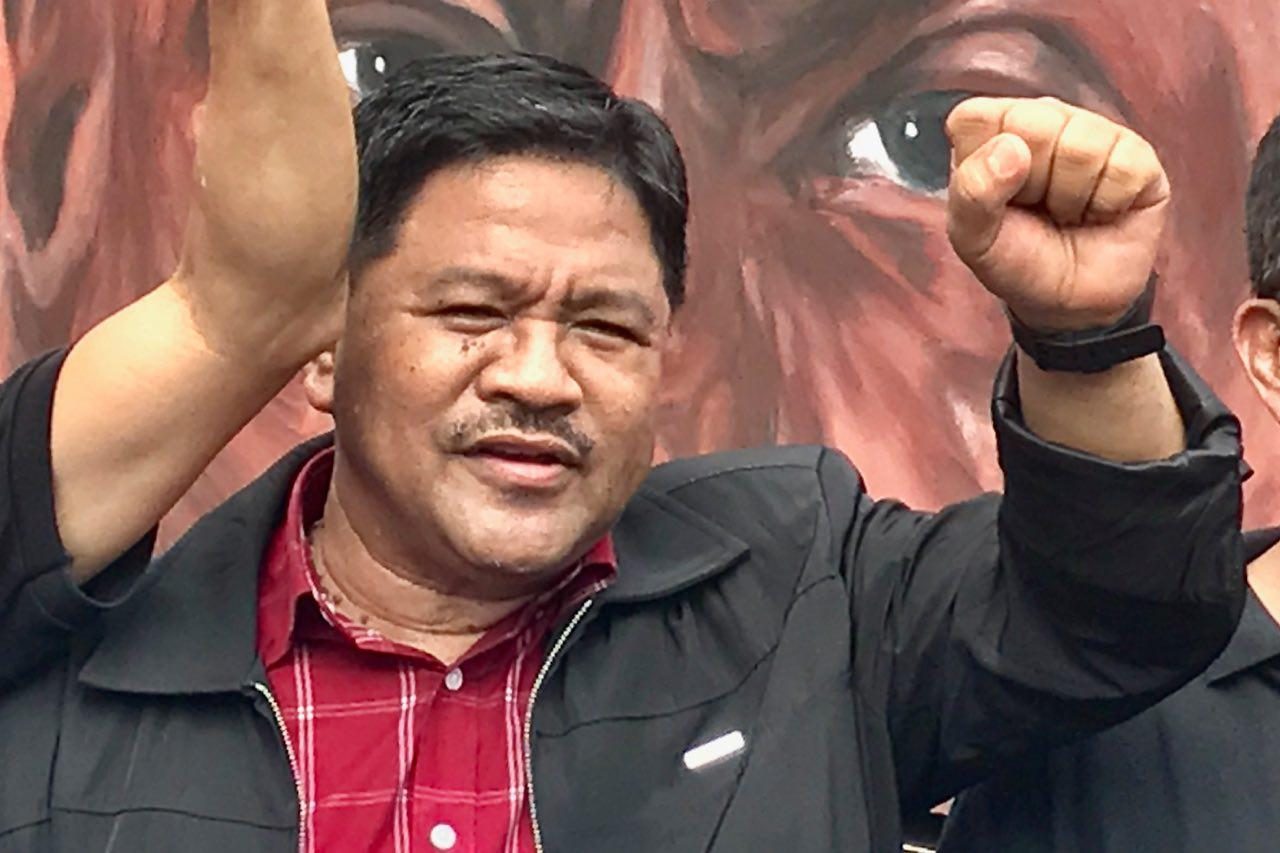 Weeks after CA rejection, Mariano joins anti-Duterte protest
