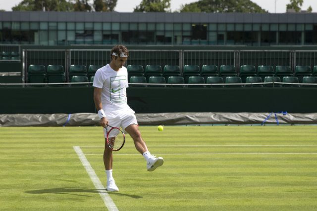 Federer revved up for Wimbledon record bid