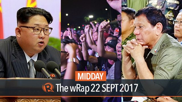 Day of National Protest, Duterte, Kim | Midday wRap