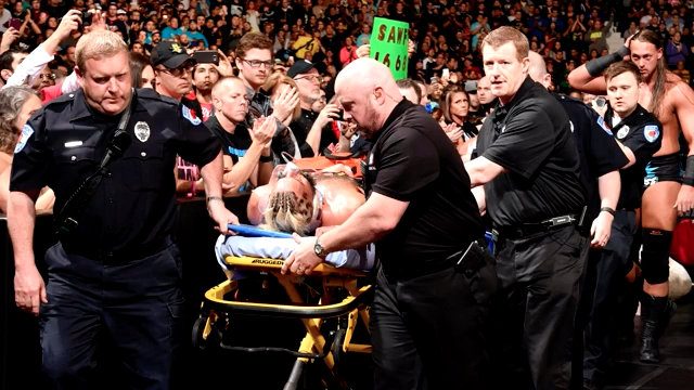 WATCH: WWE wrestler Enzo Amore knocked out at Payback event