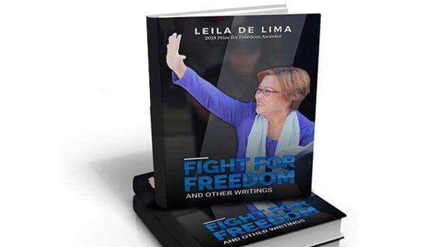 De Lima marks 2nd birthday in jail with new book