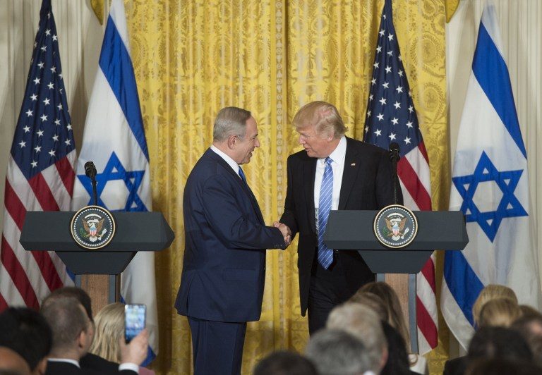 Row over Trump’s Israel policy ahead of his visit