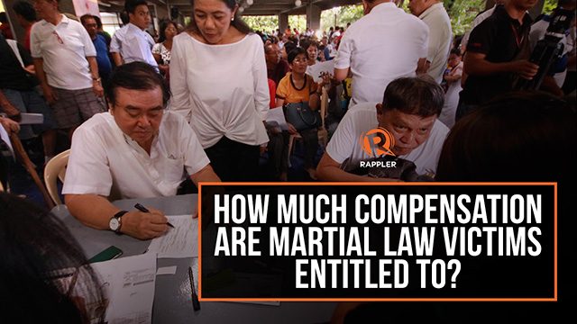 WATCH: How much compensation are Martial Law victims entitled to?