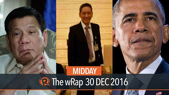 Duterte on martial law, Sammy Uy, Obama on Russia | Midday wRap