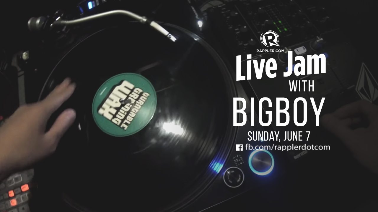 [WATCH] Rappler Live Jam: Bigboy