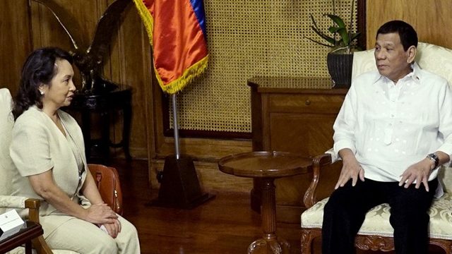 Arroyo backs Duterte on appointing ex-military men to gov’t posts