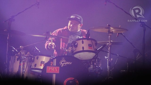 MIKE DIZON. Drummer for Teeth, as well as for current Pinoy rock fixtures Sandwich and Pedicab