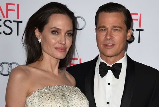Angelina Jolie menggugat cerai Brad Pitt pada Senin, 19 September. Foto oleh Mark Ralston/AFP. 