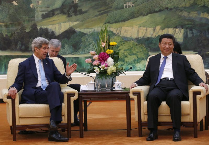 Xi tells Kerry: Pacific Ocean big enough for China and US