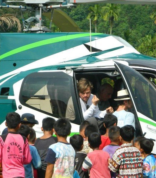 IN PHOTOS: Leonardo DiCaprio’s secret visit to Indonesia