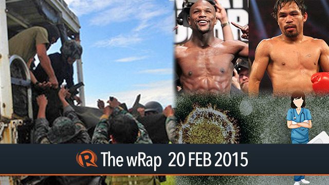 MILF surrender, MERS-COV free, Pacquiao-Mayweather | The wRap