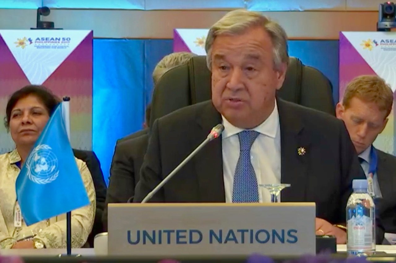 U.N. chief: COVID-19 signals need for global approach to problems