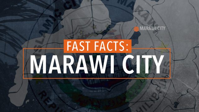 FAST FACTS: Marawi City