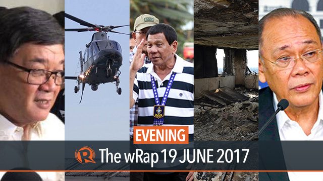 Duterte, SC and Aguirre, Grenfell Tower | Evening wRap