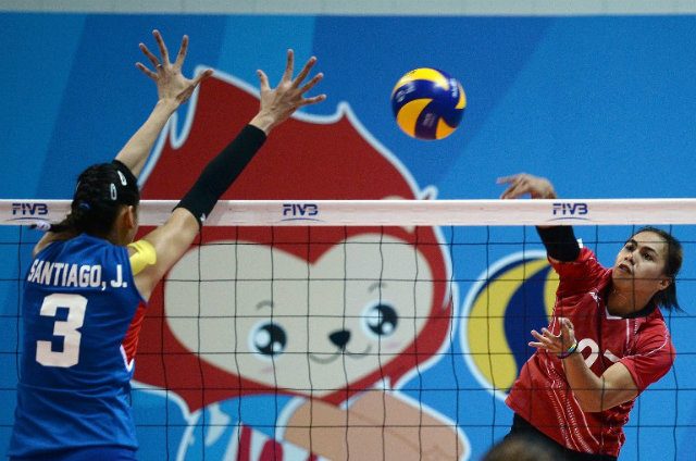 Indonesian volleyball player motivated vs PH by gender questions