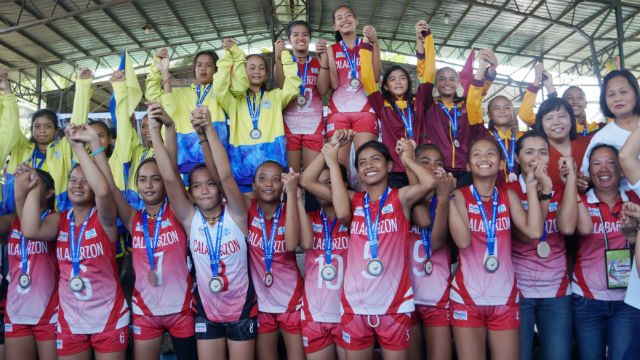 Calabarzon spikers dethrone Central Visayas in elementary volleyball