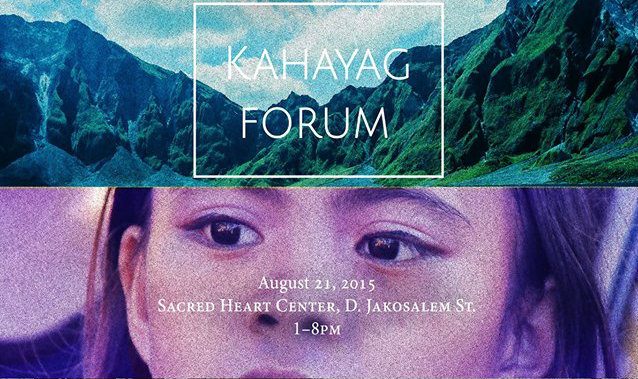 Kahayag Forum on August 21
