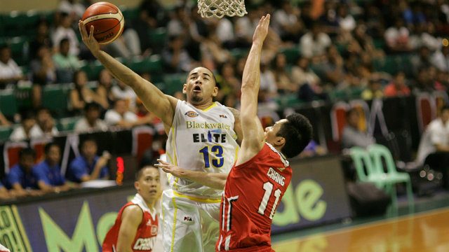 Brian Heruela, who was a rookie standout this past season for Blackwater before being traded to Barako Bull, is a former star for University of Cebu. Photo by Josh Albelda/Rappler 